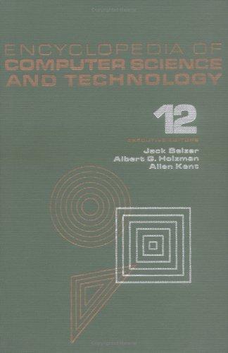 Cover for Encyclopedia of Computer Science and Technology: Volume 12 - Pattern Recognition