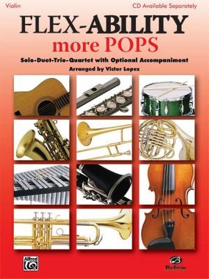 Cover for Flexability More Pops Soloduettrioquartet With Optional Accompaniment Viola
