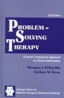 Cover for Problem-solving therapy