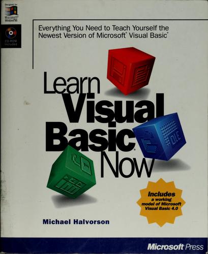 Cover for Learn VisualBASIC now