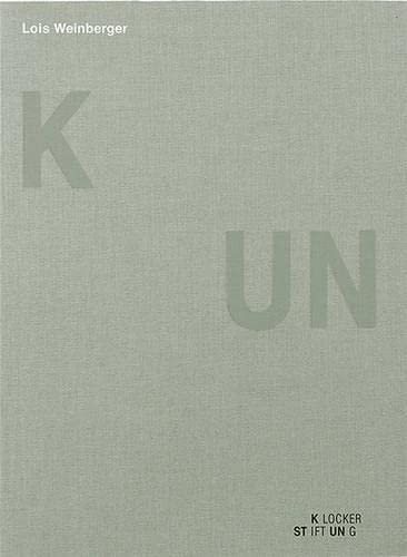 Cover for Lois Weinberger
