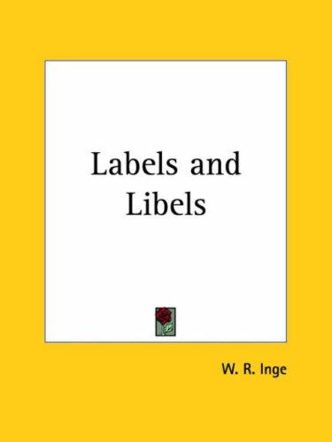 Cover for Labels and Libels