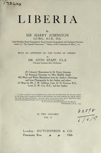 Cover for Liberia