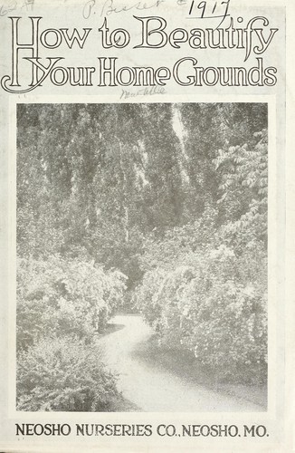 Cover for How to beautify your home grounds