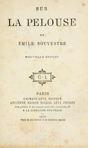 Cover for Sur la pelouse
