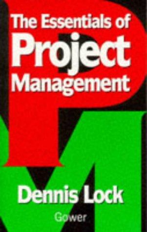 Cover for The essentials of project management
