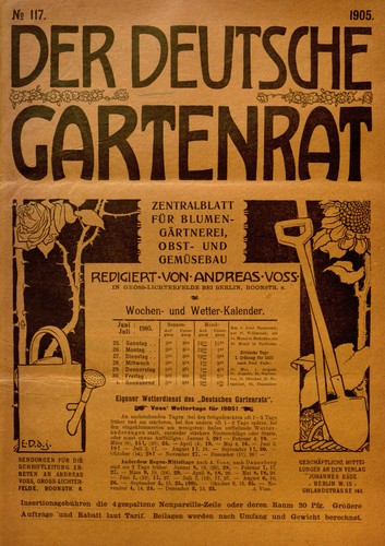 Cover for Der Deutsche Gartenrat