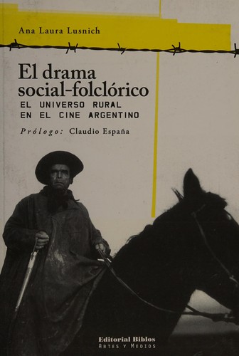 Cover for El drama social-folclórico