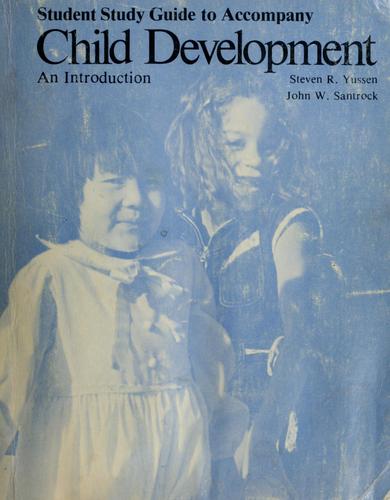 Cover for Student study guide to accompany Child development
