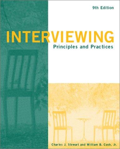Cover for Interviewing