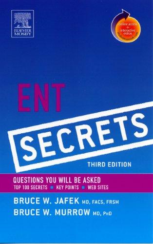 Cover for ENT Secrets