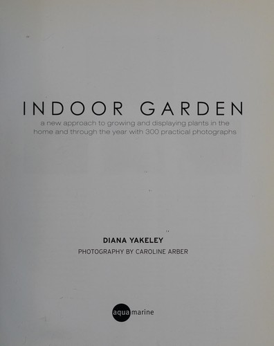 Cover for Indoor garden