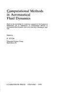 Cover for Computational methods in aeronautical fluid dynamics