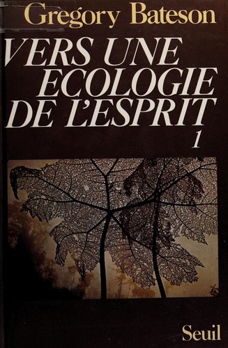 Cover for Vers une écologie de l'esprit