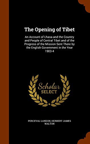 Cover for The Opening of Tibet