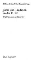 Cover for Erbe und Tradition in der DDR