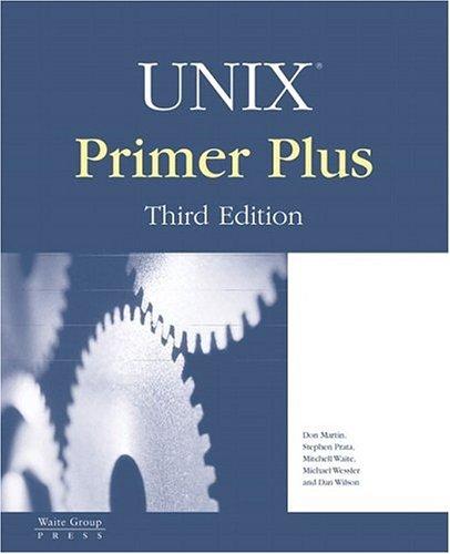 Cover for UNIX Primer Plus (3rd Edition)