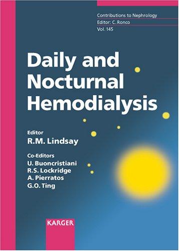 Cover for Daily And Nocturnal Hemodialysis (Contributions to Nephrology)
