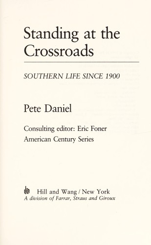 Cover for Standing at the crossroads