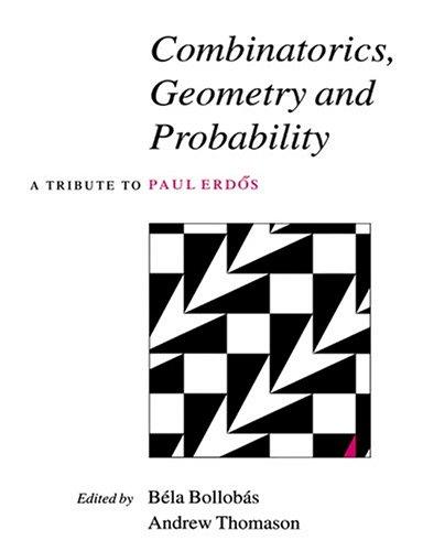 Cover for Combinatorics, geometry, and probability