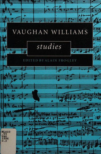 Cover for Vaughan Williams Studies