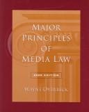 Cover for Major Principles of Media Law, 2005 Edition