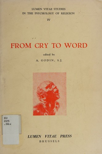 Cover for From Cry to Word