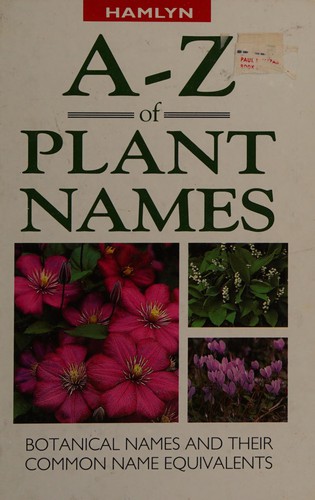 Cover for Hamlyn A-Z of Plant Names