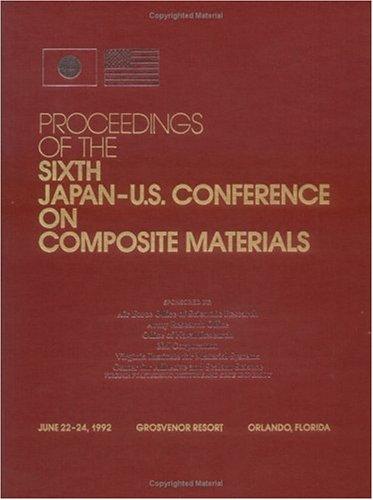 Cover for Proceedings of the Sixth Japan-U.S. Conference on Composite Materials