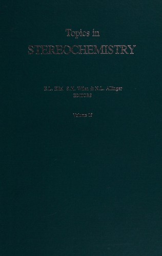 Cover for Topics in Stereochemistry
