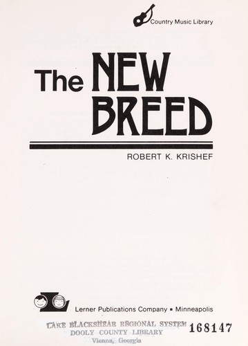 Cover for The new breed