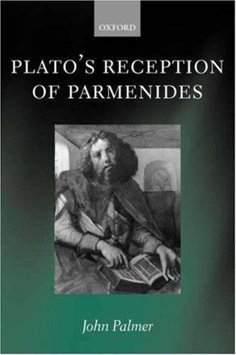 Cover for Plato's Reception of Parmenides