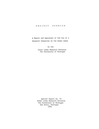 Cover for Project Submich