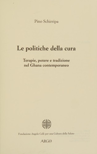 Cover for Le politiche della cura