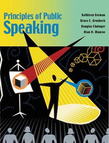 Cover for Principles of Public Speaking (14th Edition)
