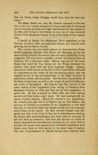 Cover for Abraham Lincoln in Illinois