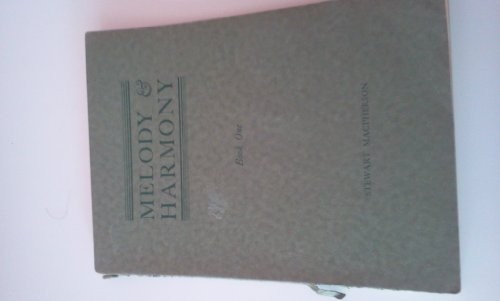 Cover for Melody and Harmony