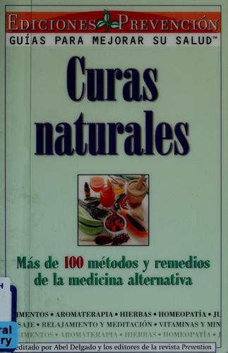 Cover for Curas naturales