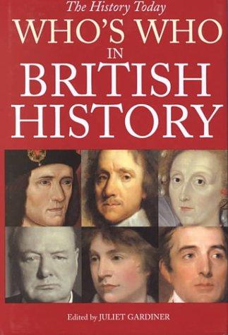 Cover for Who's Who in British History