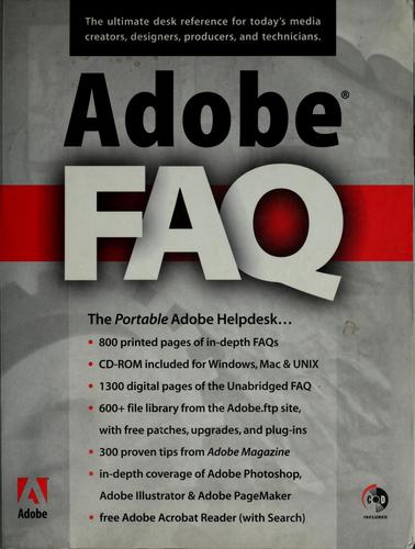 Cover for Adobe FAQ