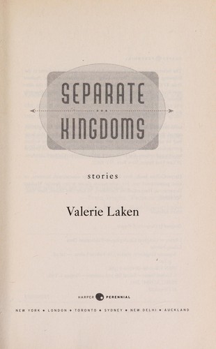 Cover for Separate kingdoms