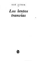 Cover for Los lentos tranvías