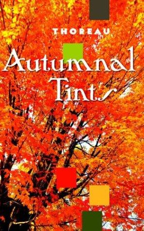 Cover for Autumnal tints