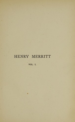 Cover for Henry Merritt