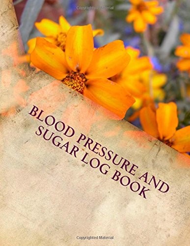Cover for Blood Pressure and Sugar Log Book