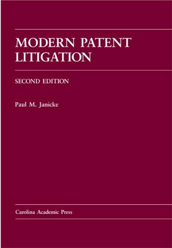 Cover for Modern Patent Litigation