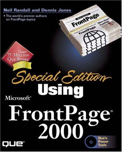 Cover for Using Microsoft FrontPage 2000