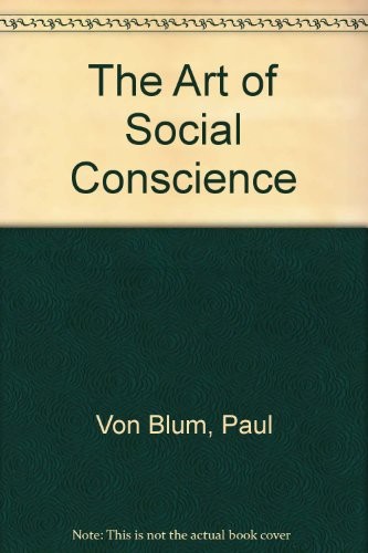Cover for The art of social conscience