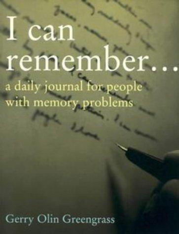 Cover for I Can Remember