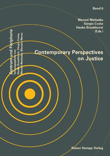 Cover for Contemporary perspectives on justice